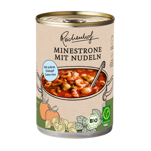 Bio Minestrone mit Nudeln